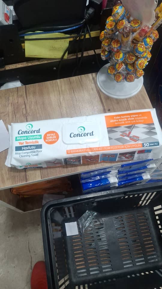 دستمال طی کانکورد ۵۰ عددی