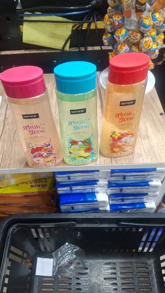 شامپو بدن هلندی سنس SENCE Splash To Bloom عصاره گل مومنت و گریپ فروت
